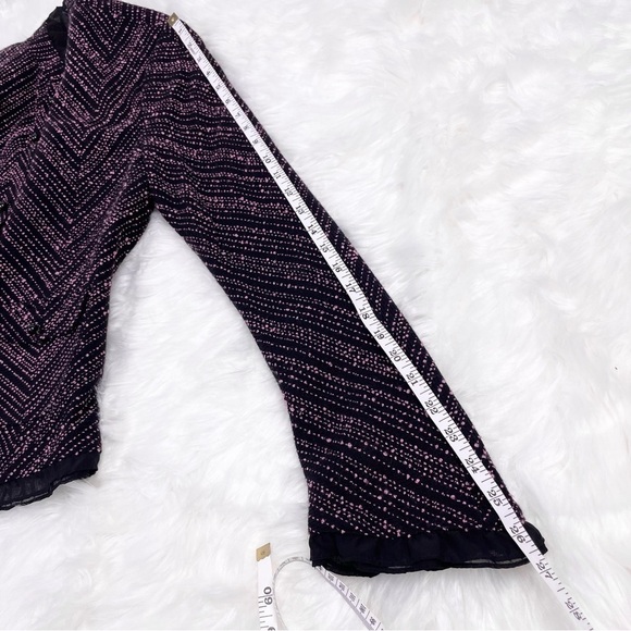 VINTAGE Vanity Fair Tweed Skirt Suit Pink And Black - Picture 8 of 16